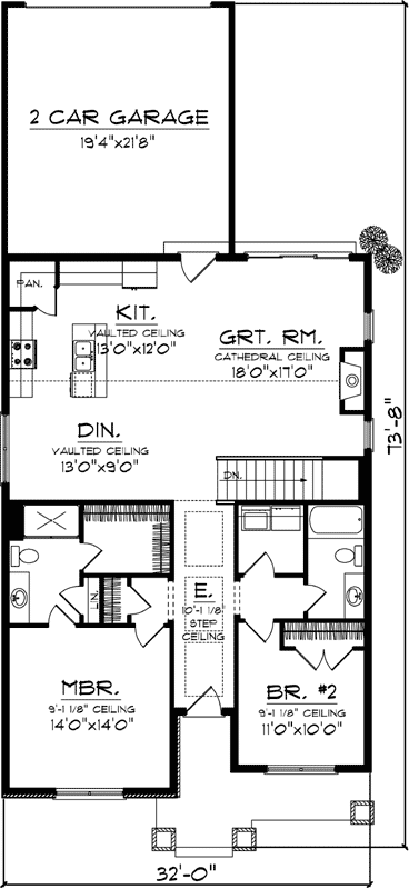 Main Floor Plan: 7-1089