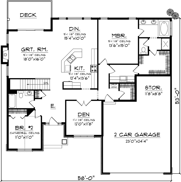 Main Floor Plan: 7-1094