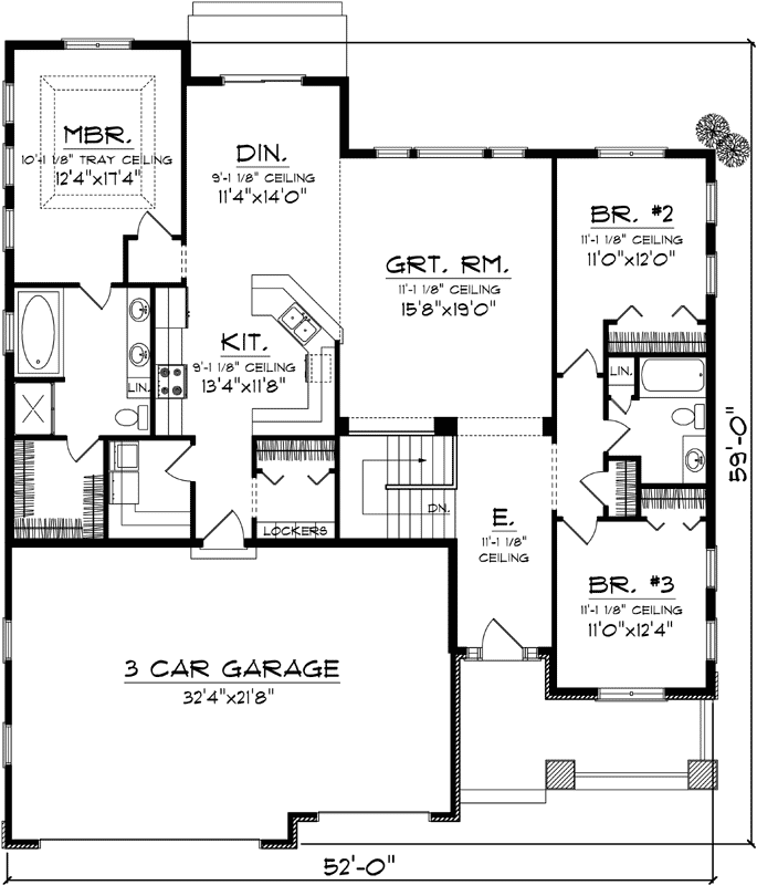 Main Floor Plan: 7-1095