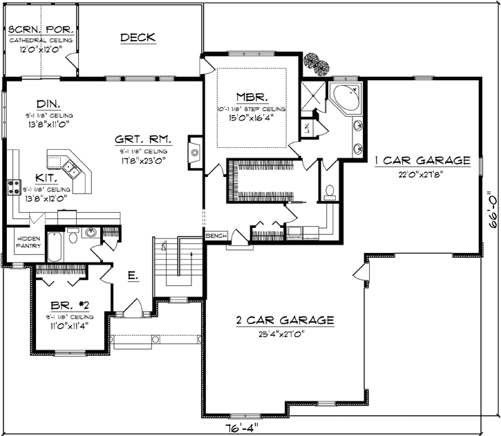 Main Floor Plan: 7-1098