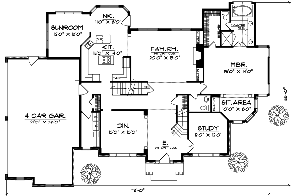 Main Floor Plan: 7-110