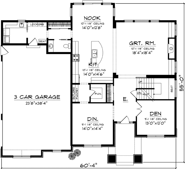 Main Floor Plan: 7-1103