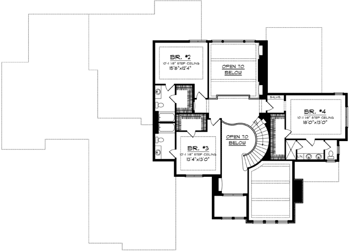 Upper/Second Floor Plan: 7-1107