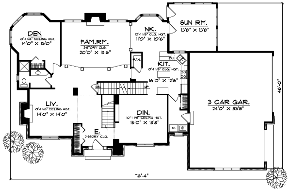 Main Floor Plan: 7-111