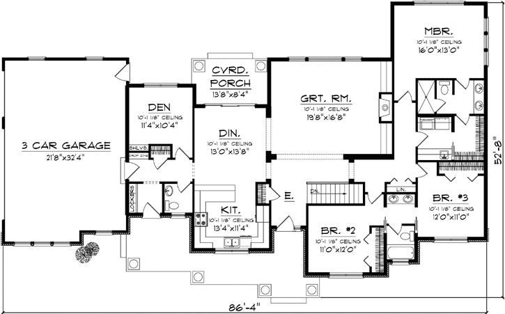 Main Floor Plan: 7-1113