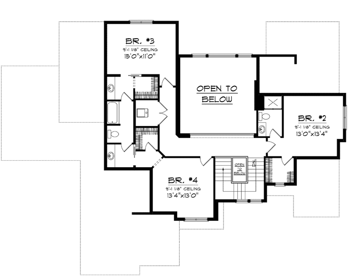 Upper/Second Floor Plan: 7-1119