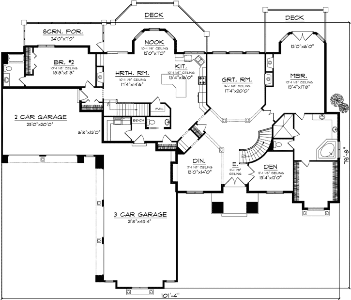 Main Floor Plan: 7-1120