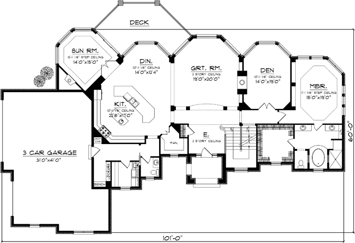 Main Floor Plan: 7-1123