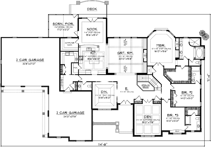 Main Floor Plan: 7-1124