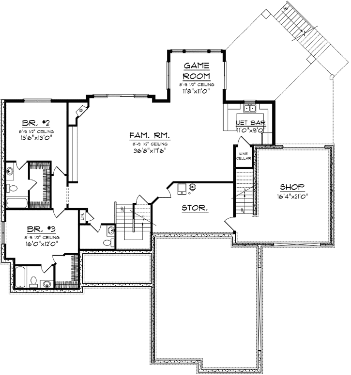 Lower Floor Plan: 7-1127