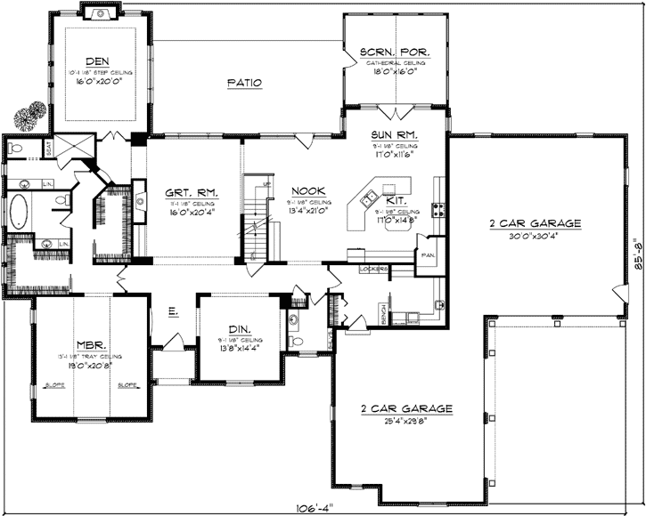 Main Floor Plan: 7-1129
