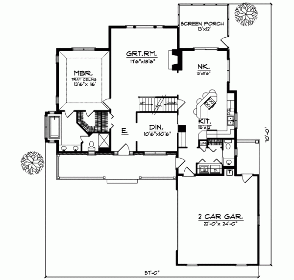 Main Floor Plan: 7-113