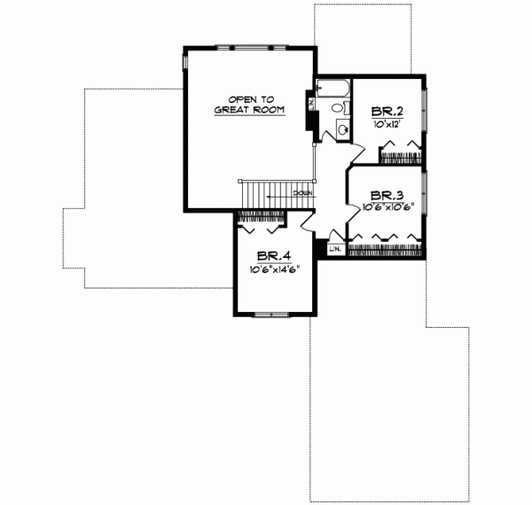 Upper/Second Floor Plan: 7-113