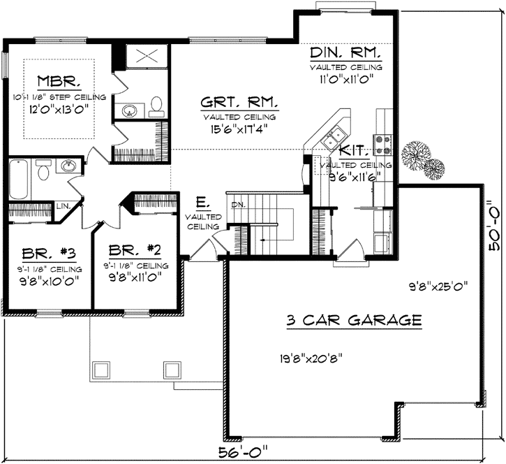 Main Floor Plan: 7-1133