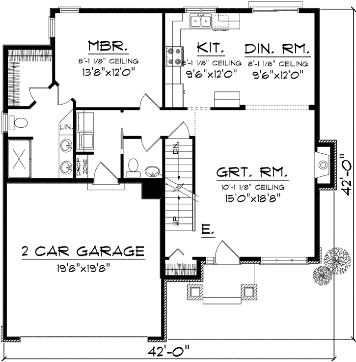 Main Floor Plan: 7-1137