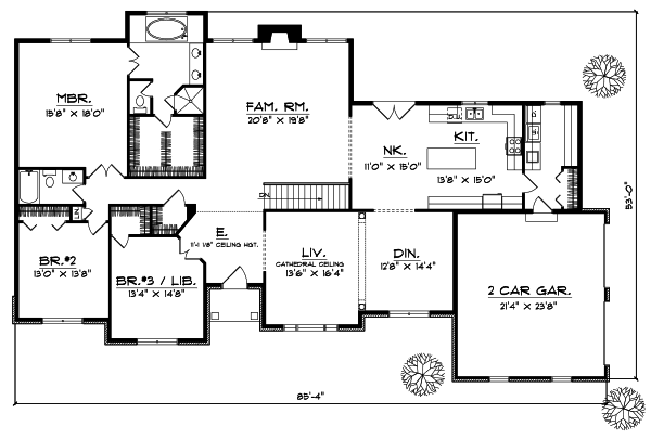 Main Floor Plan: 7-114