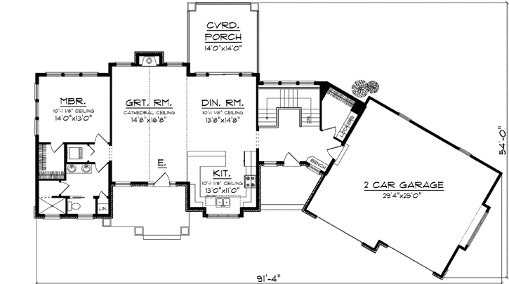 Main Floor Plan: 7-1147