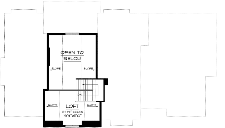 Upper/Second Floor Plan: 7-1154