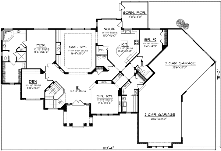 Main Floor Plan: 7-1157