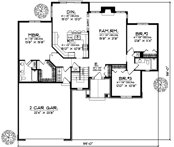 Main Floor Plan: 7-116