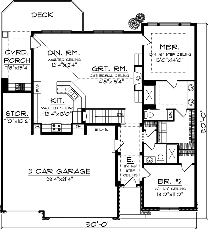 Main Floor Plan: 7-1162