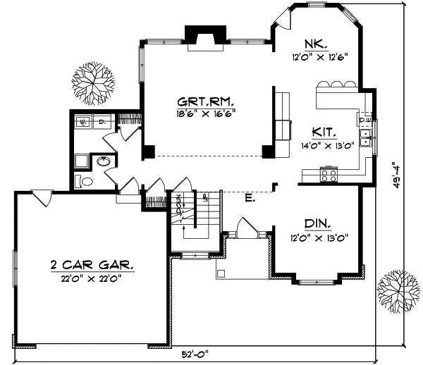 Main Floor Plan: 7-117