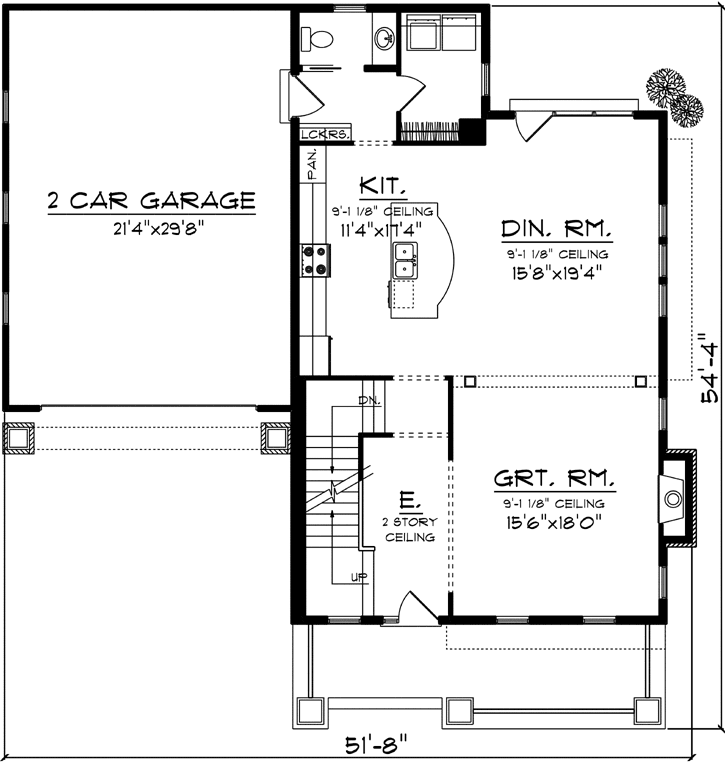 Main Floor Plan: 7-1173