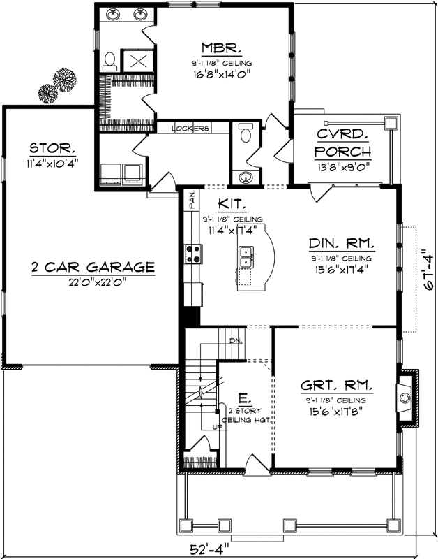 Main Floor Plan: 7-1174