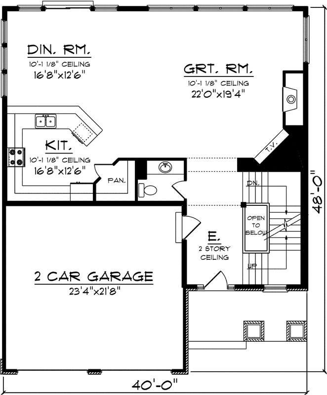 Main Floor Plan: 7-1175