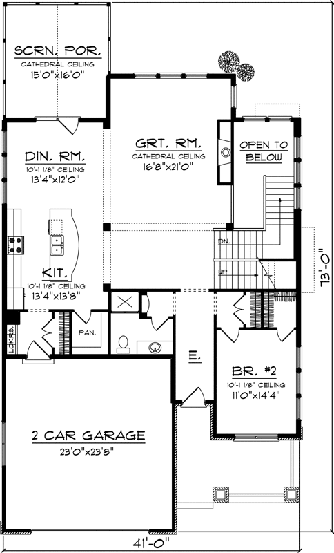 Main Floor Plan: 7-1178