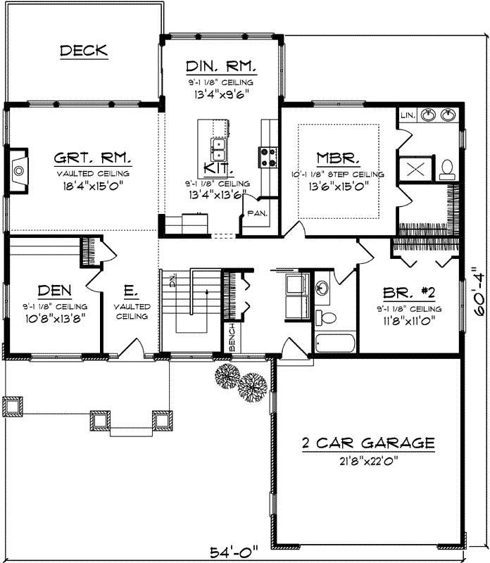 Main Floor Plan: 7-1183