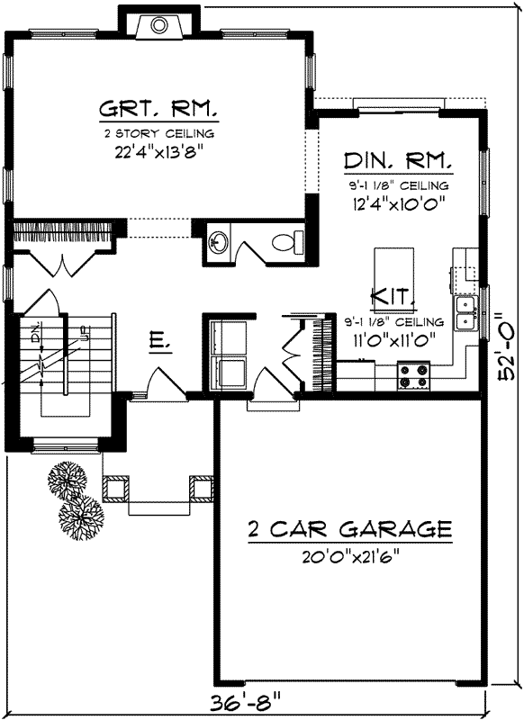 Main Floor Plan: 7-1185