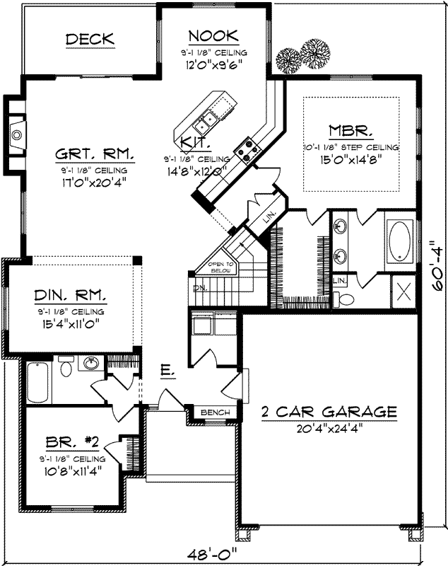 Main Floor Plan: 7-1186
