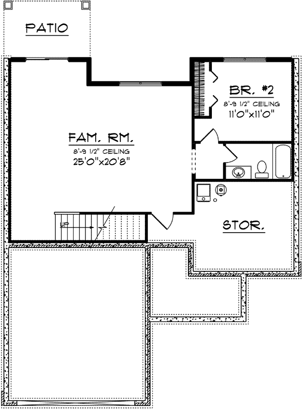 Lower Floor Plan: 7-1187