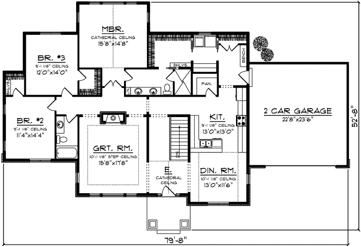 Main Floor Plan: 7-1188