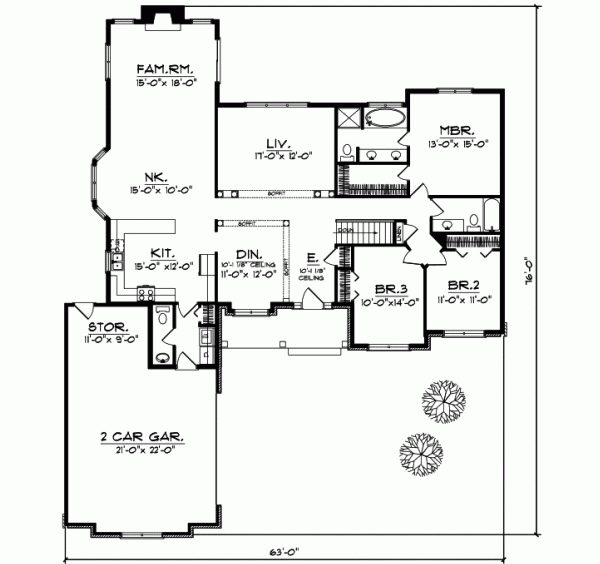 Main Floor Plan: 7-120