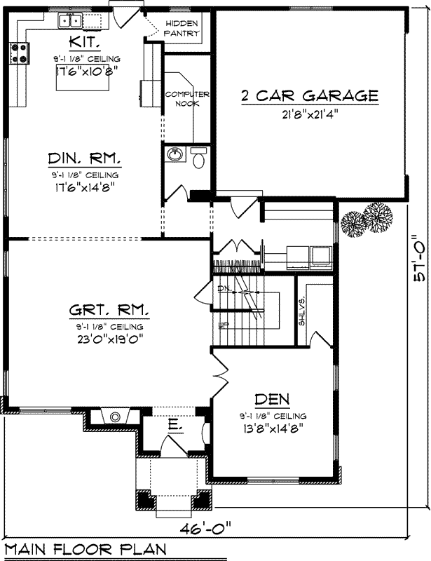 Main Floor Plan: 7-1201
