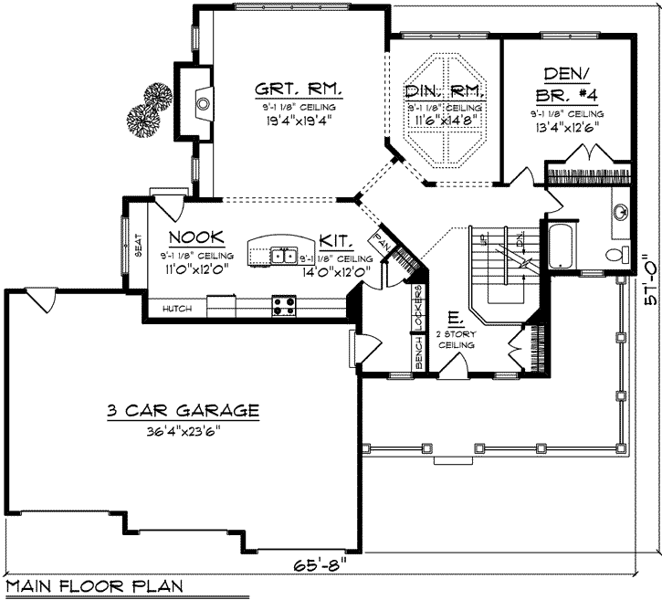 Main Floor Plan: 7-1203