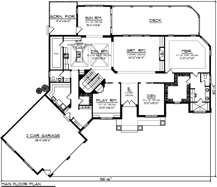 Main Floor Plan: 7-1206