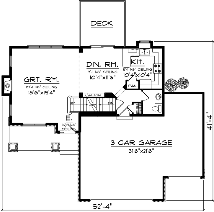 Main Floor Plan: 7-1209