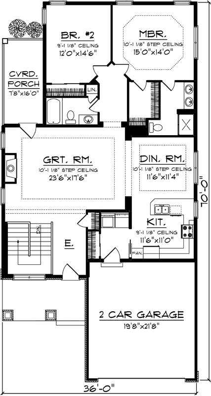 Main Floor Plan: 7-1211