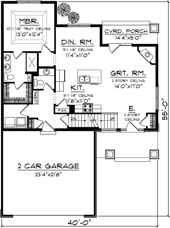 Main Floor Plan: 7-1212