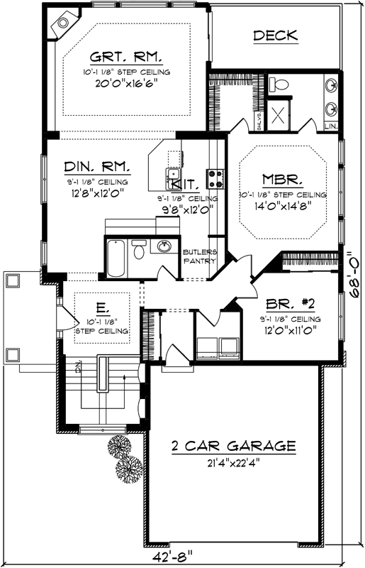 Main Floor Plan: 7-1214