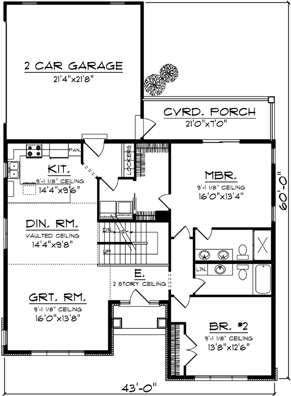 Main Floor Plan: 7-1215