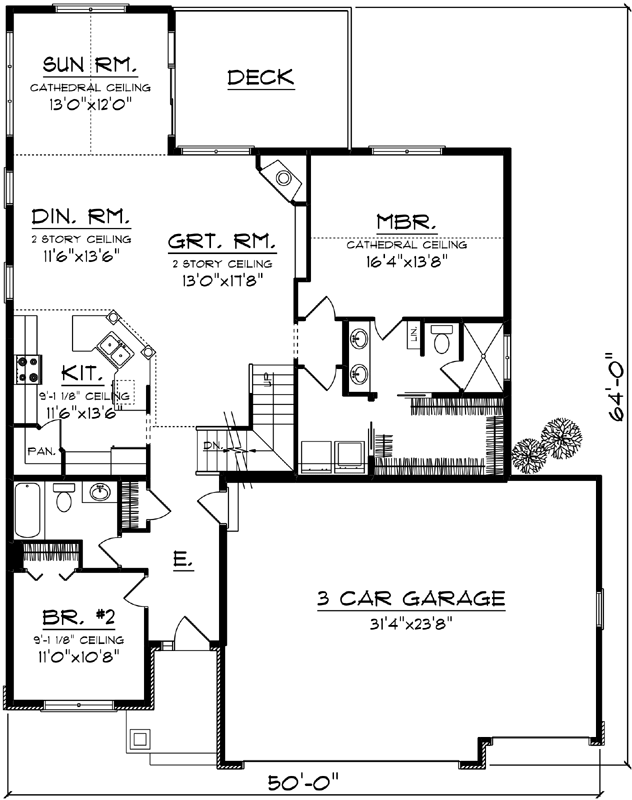 Main Floor Plan: 7-1219