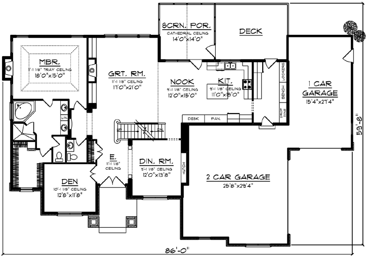 Main Floor Plan: 7-1225