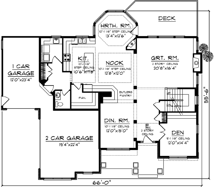 Main Floor Plan: 7-1226