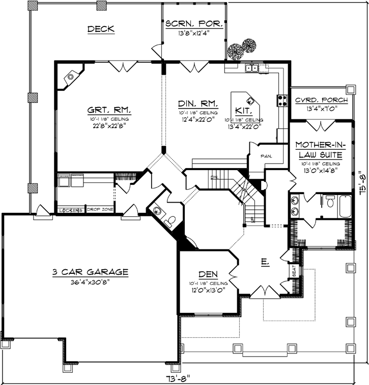 Main Floor Plan: 7-1228