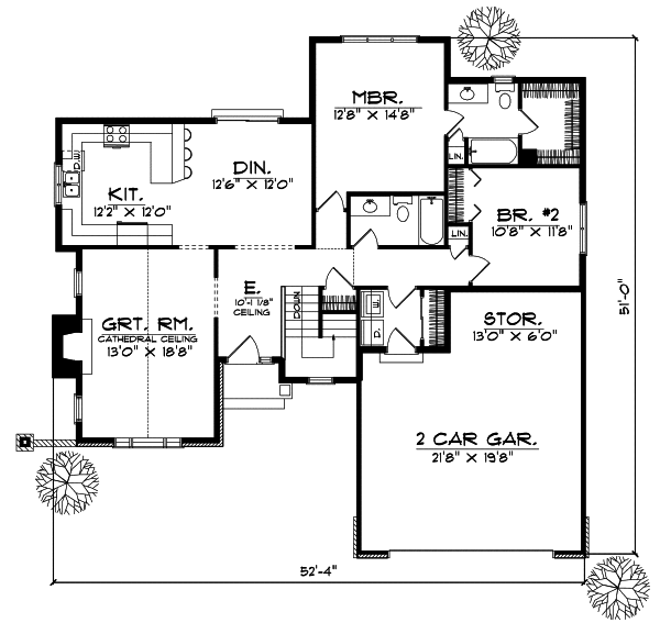 Main Floor Plan: 7-123