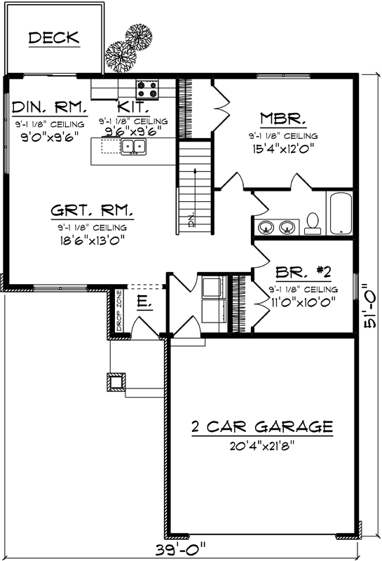Main Floor Plan: 7-1230